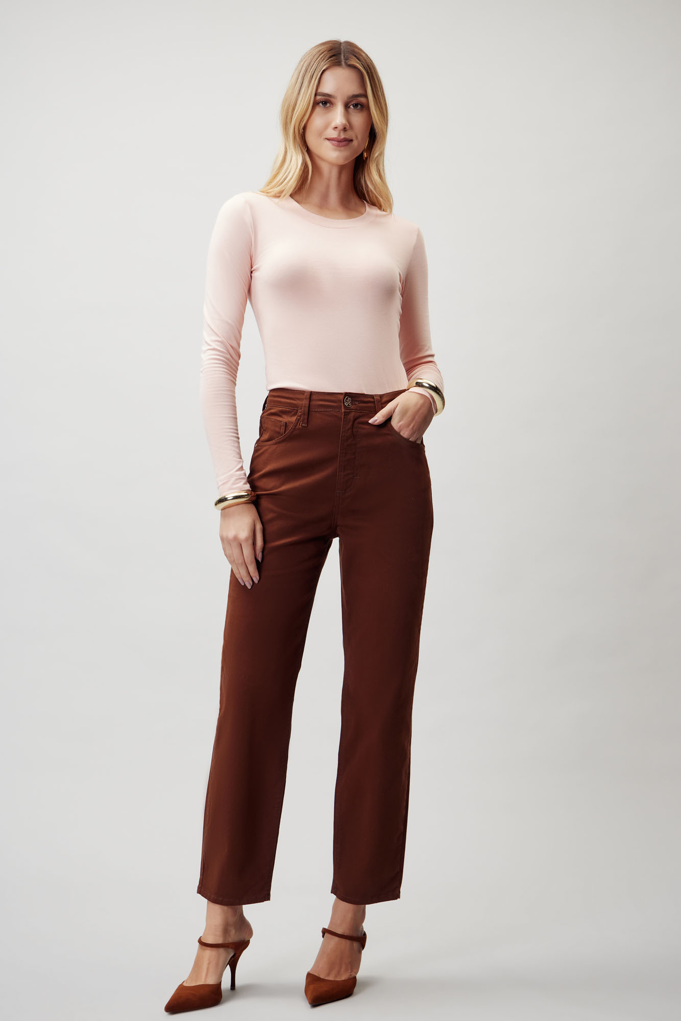 BLUSA JUSTA - FLOR DE LIS - Imagem 3