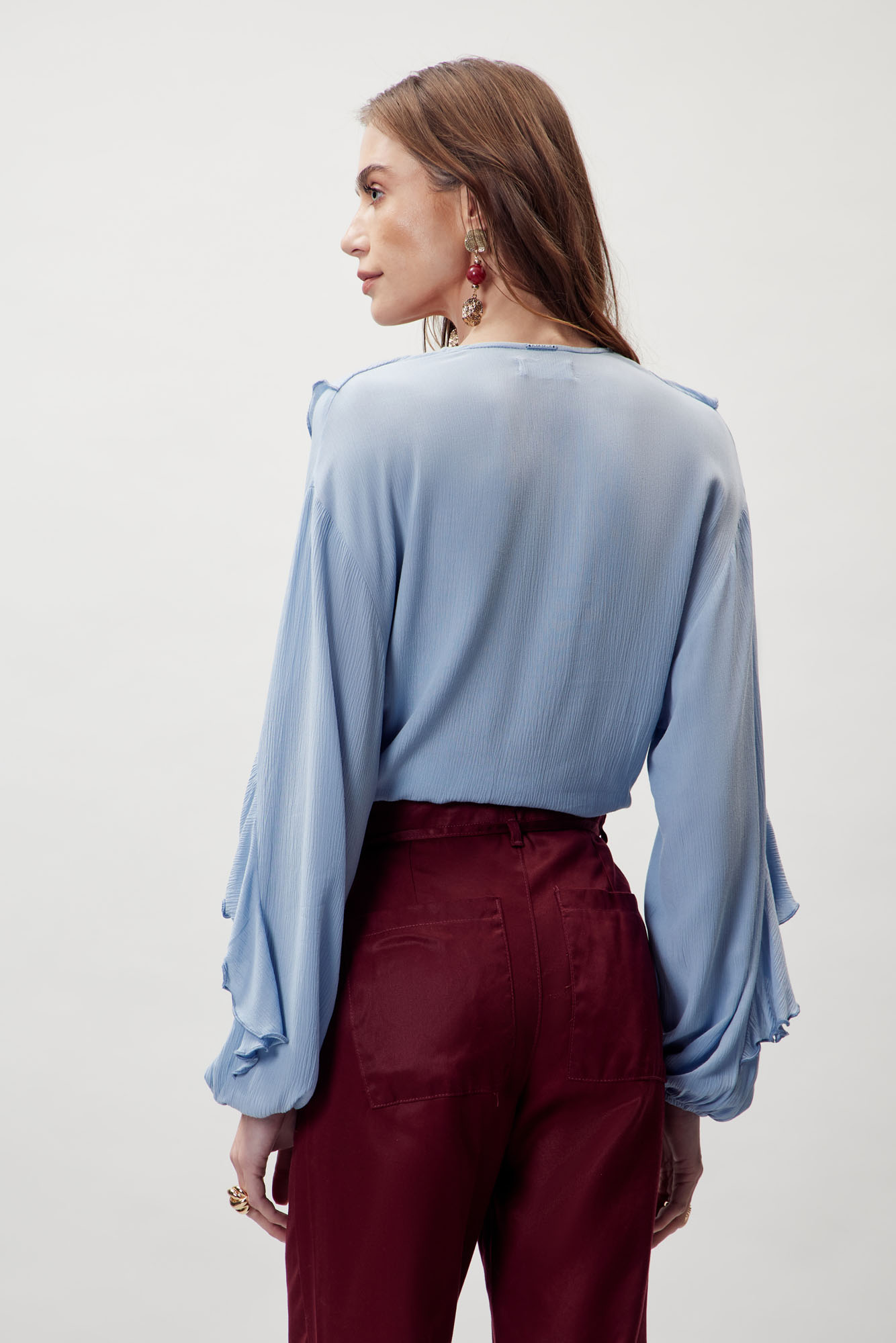 BLUSA SOLTA - FLOR DE LIS - Imagem 2