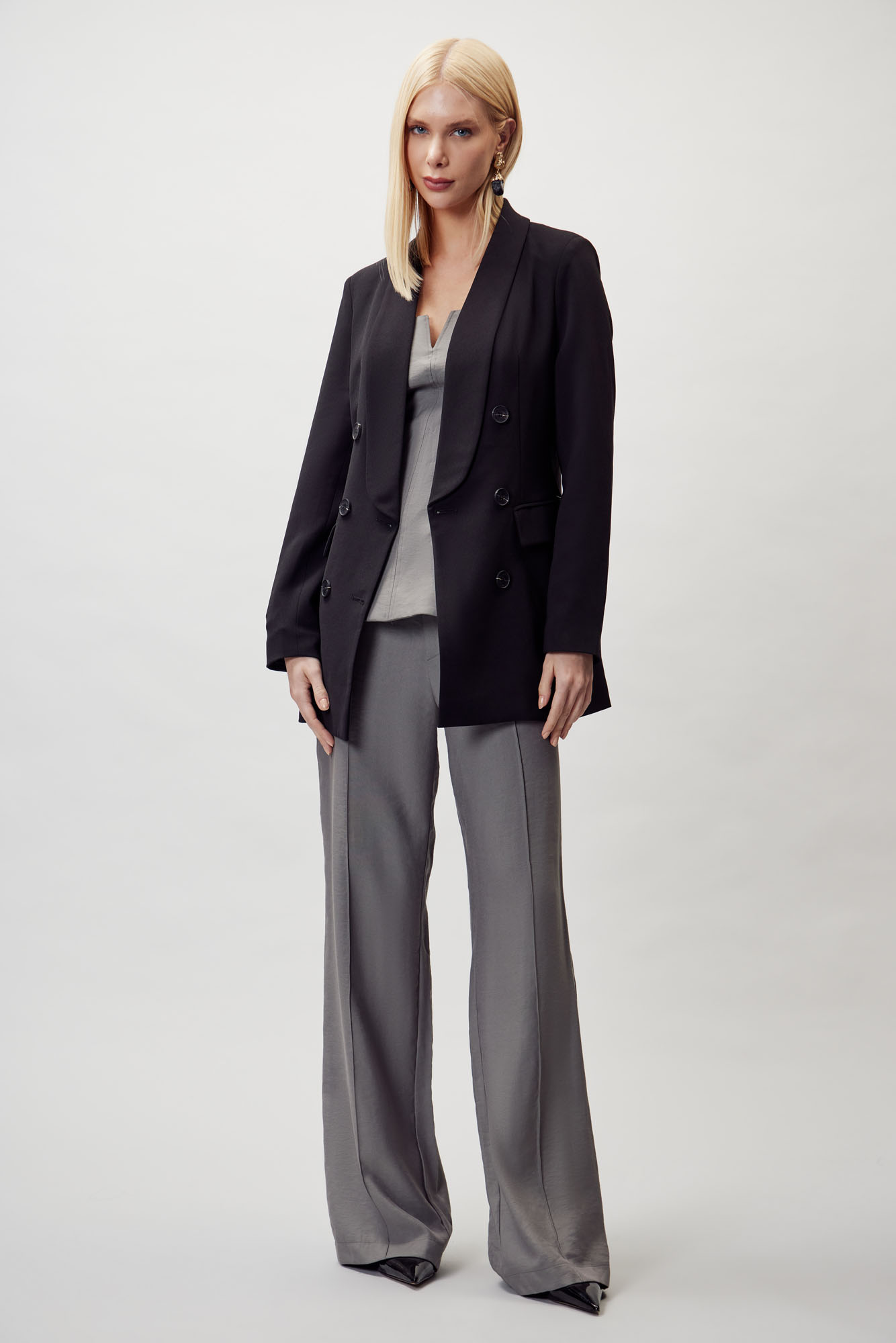 BLAZER SOLTO ML ALONGADO - FLOR DE LIS - Imagem 3