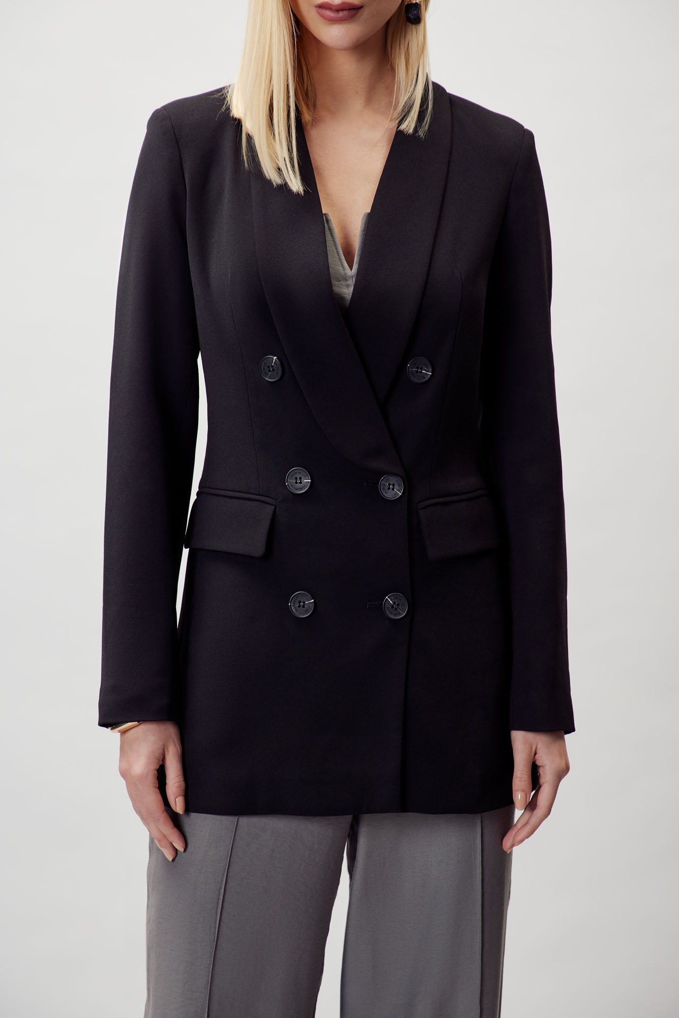 BLAZER SOLTO ML ALONGADO - FLOR DE LIS - Imagem 2