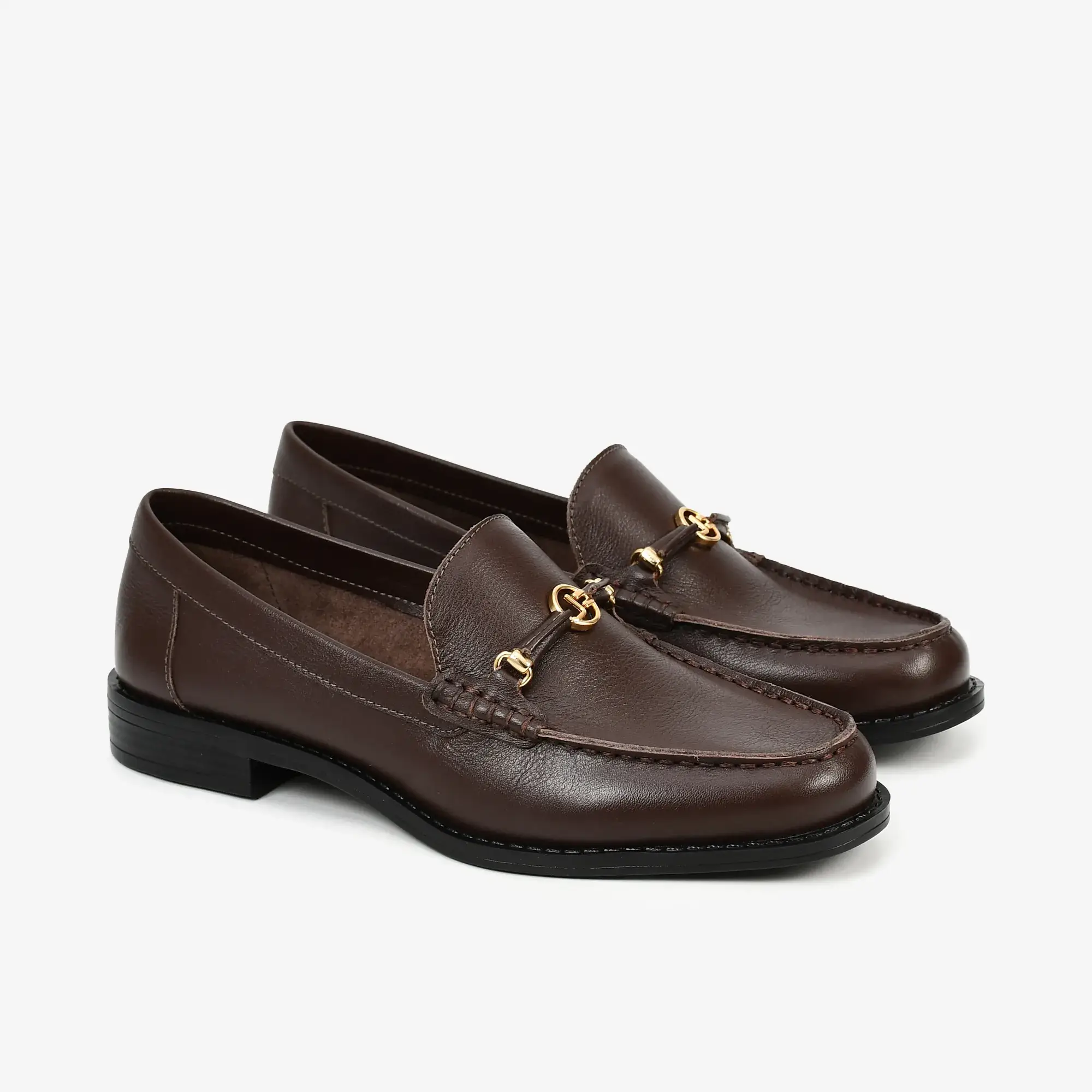 Loafer Marrom Florença Bridão Mandala Couro - Jorge Bischoff - Imagem 2